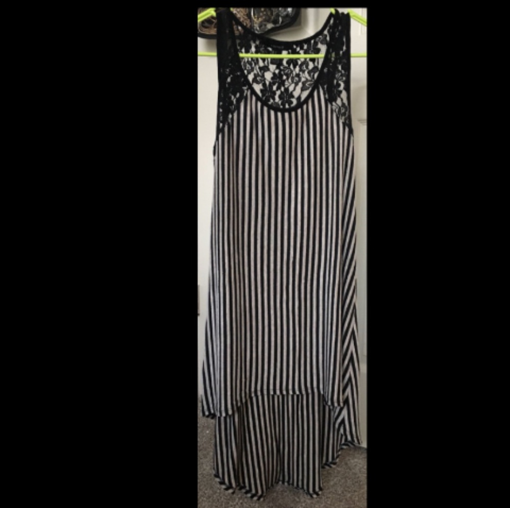Forever 21 Striped Tunic
